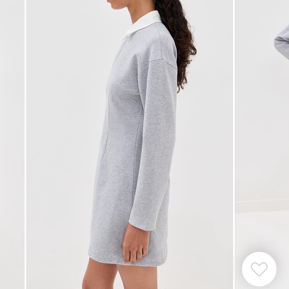 JW Anderson Gray Polo Midi Dress NWT - Picture 4 of 8